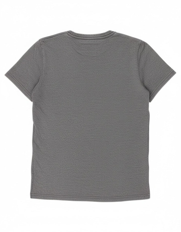 Superdry Herren T-Shirt-Oberteil, Größe S, Grau, Batik-Baumwolle