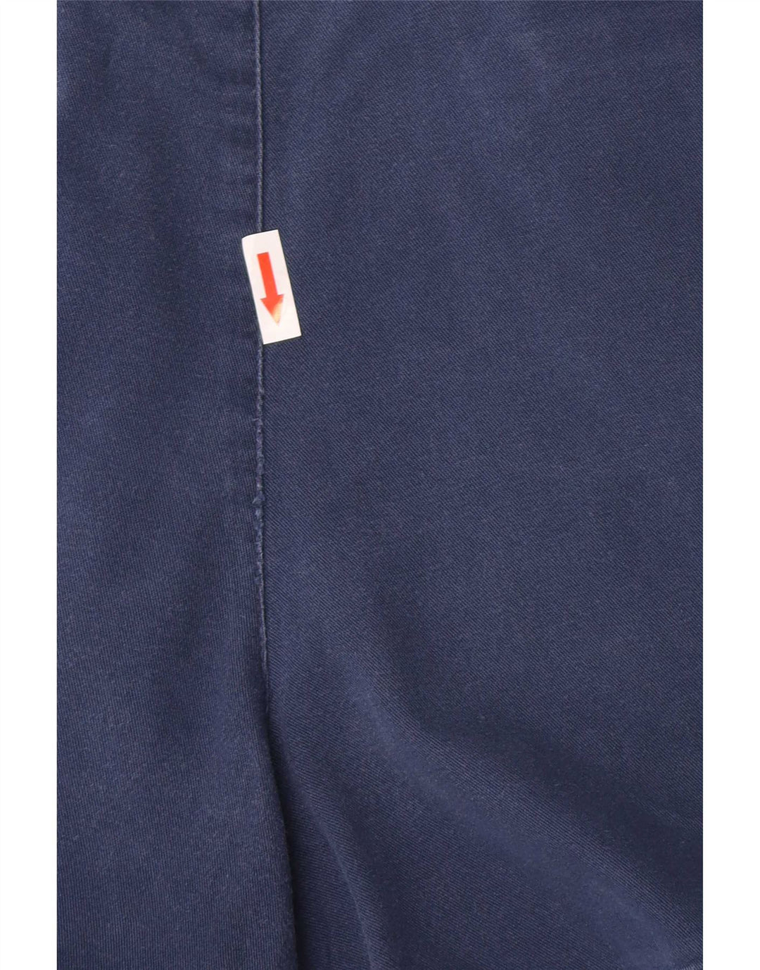 Marks & Spencer Herren Pegged Chino Shorts W32 Medium Navy Blue Cotton
