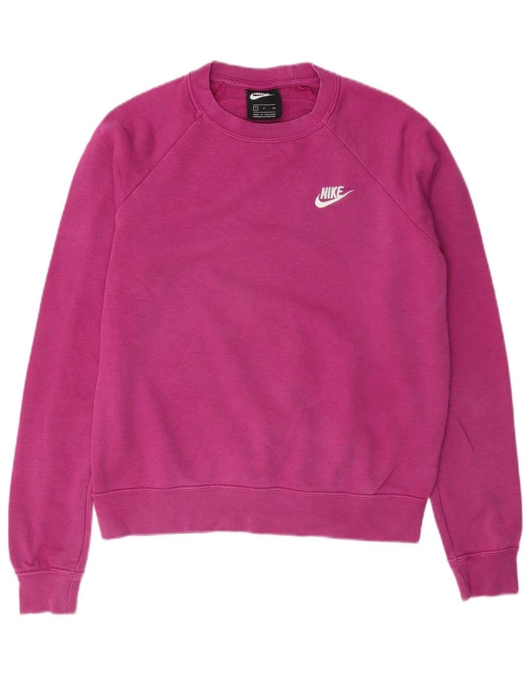 Nike Damen-Sweatshirt in Übergröße, Gr. 10, Größe S, rosa, Baumwolle