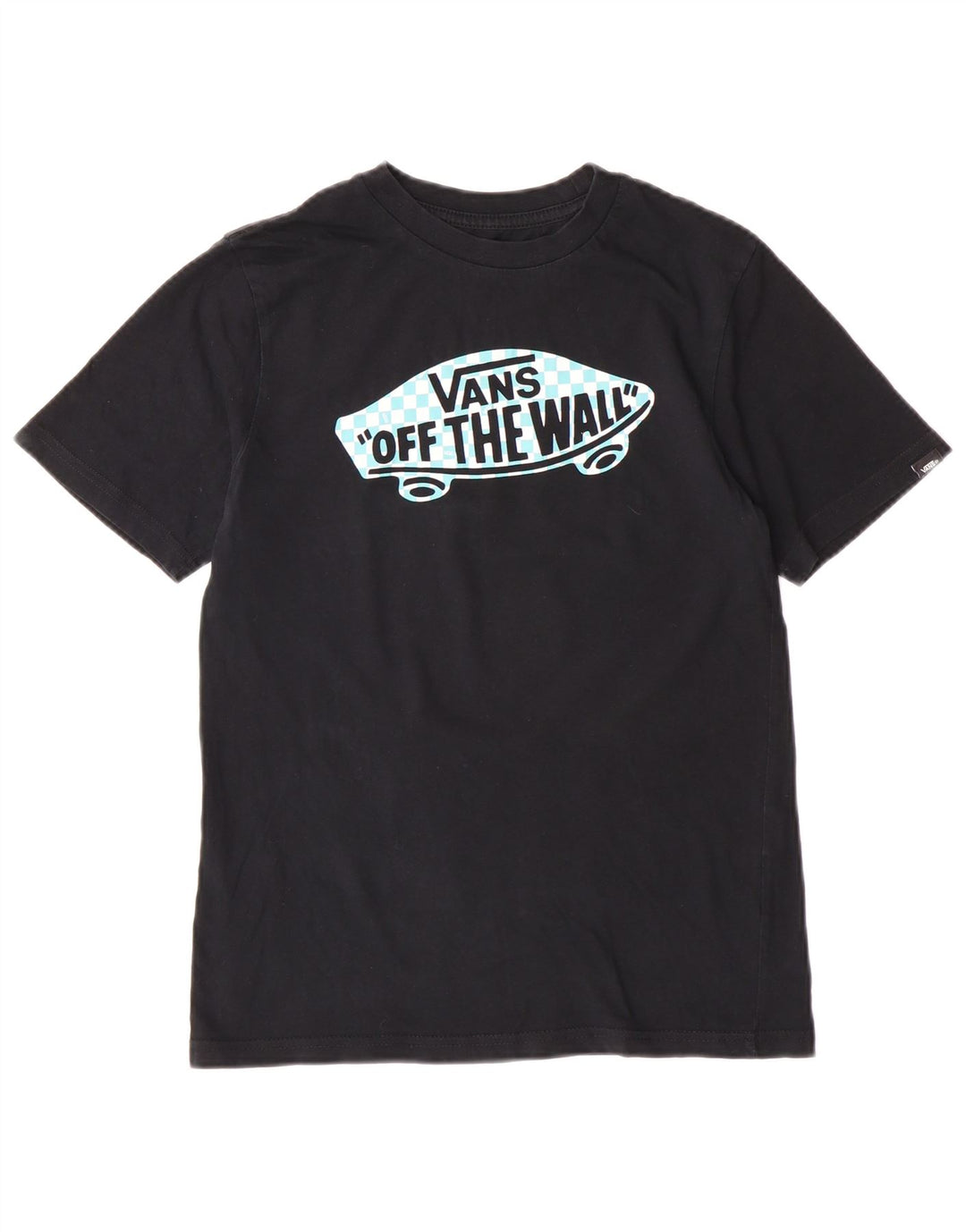 Vans Grafik-T-Shirt für Jungen, 10–11 Jahre, mittelschwarz, Baumwolle