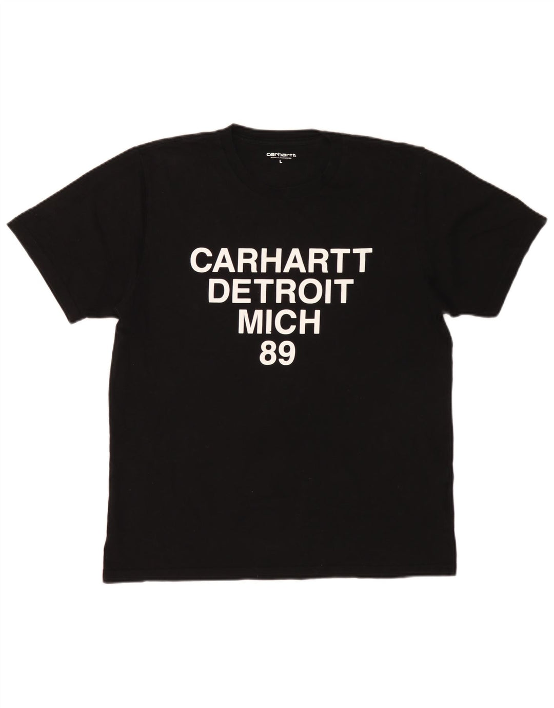 Carhartt Herren-T-Shirt mit Grafik, groß, aus schwarzer Baumwolle
