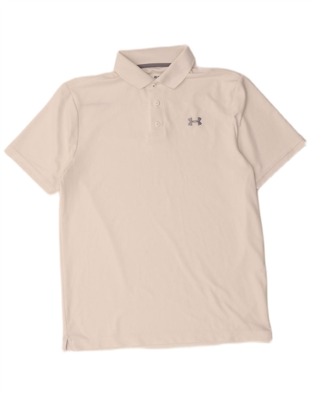 Under Armour Herren Heat Gear Poloshirt Mittelweiß