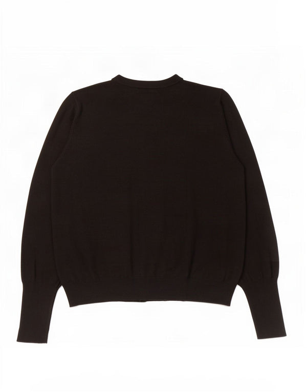 Marks & Spencer Damen-Cardigan-Pullover UK 20 2XL Schwarze Viskose
