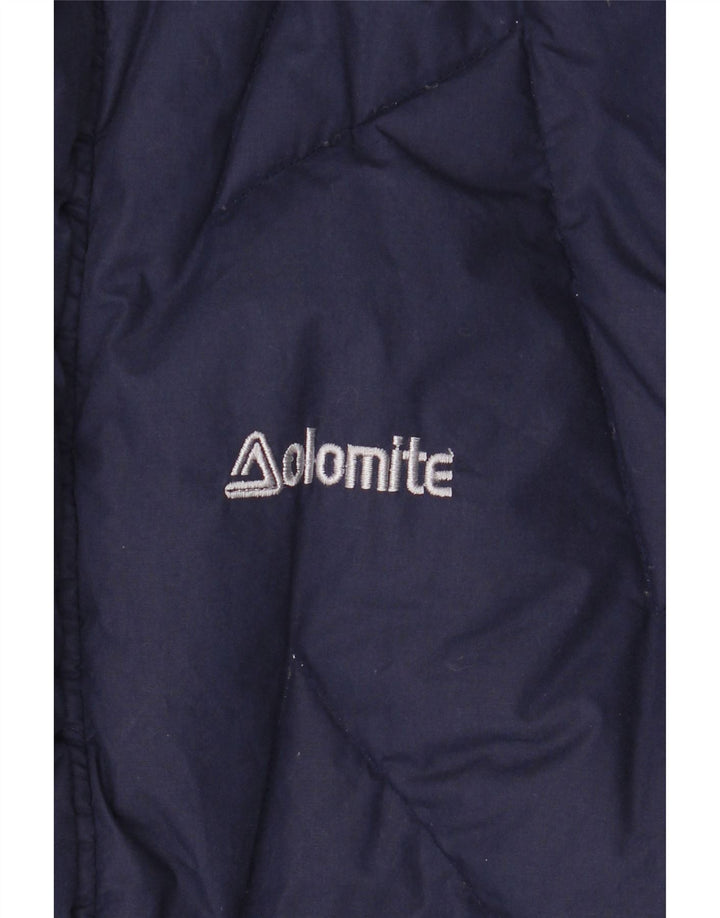 Dolomite Herren Reversible Wattierte Jacke UK 38 Mittel Marineblau Polyester