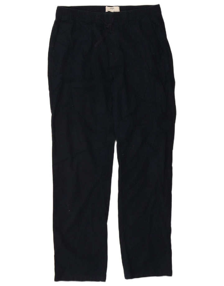 Gerade Chino-Hose für Damen von Marks & Spencer, Größe M, W30, L30, Marineblau