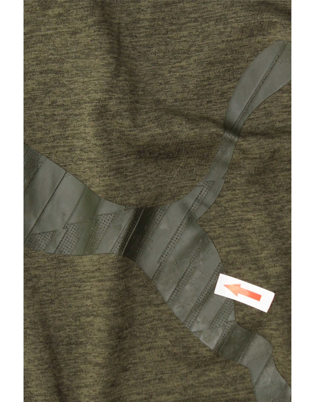 Puma Herren Grafik T-Shirt Top Small Khaki Polyester