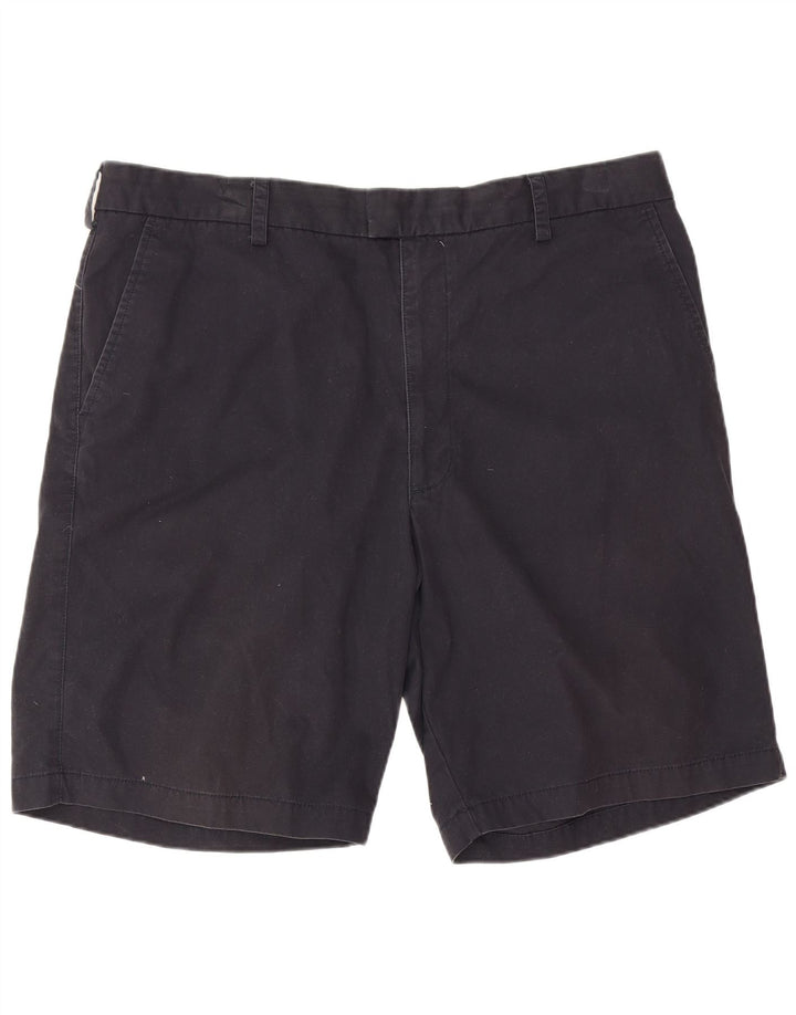 Marks & Spencer Herren Chinoshorts W38 XL Marineblau Baumwolle