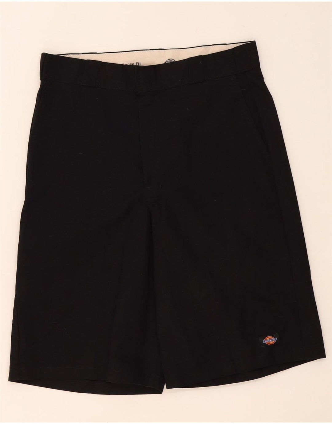 DICKIES Herren-Cargoshorts mit lockerer Passform, W34, Größe L, Schwarz, Polyester