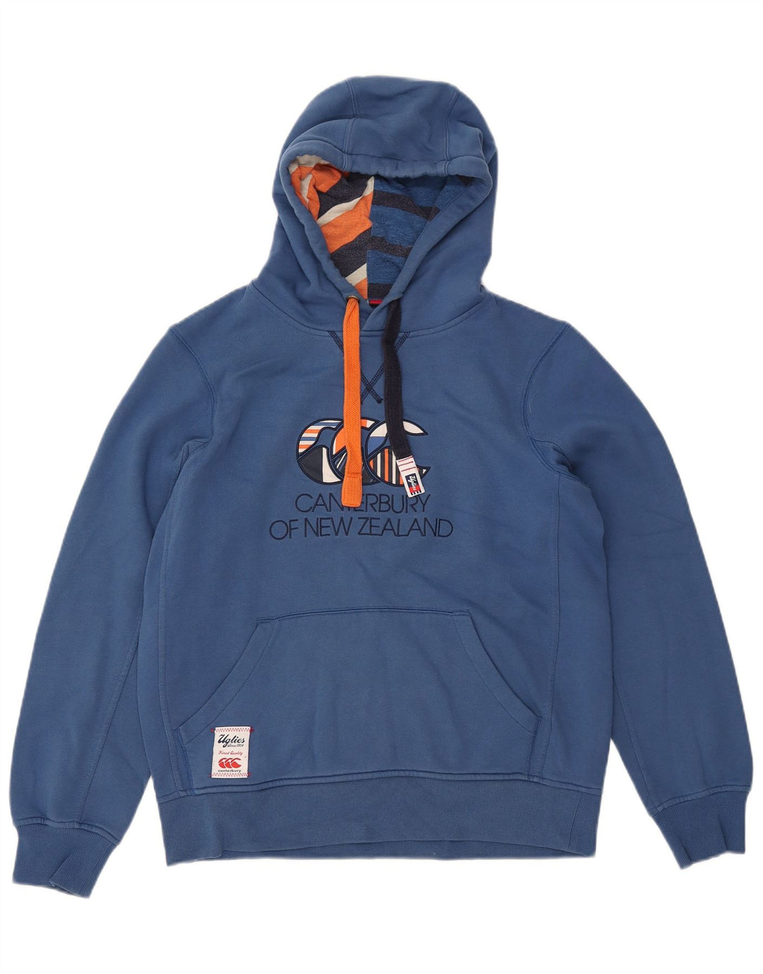 Canterbury Herren Uglies Graphic Hoodie Pullover Mittelblau