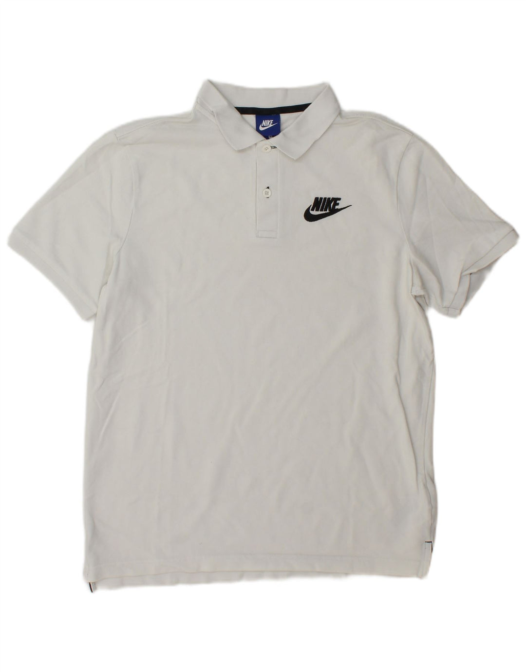 Nike Herren-Poloshirt, mittelweiße Baumwolle