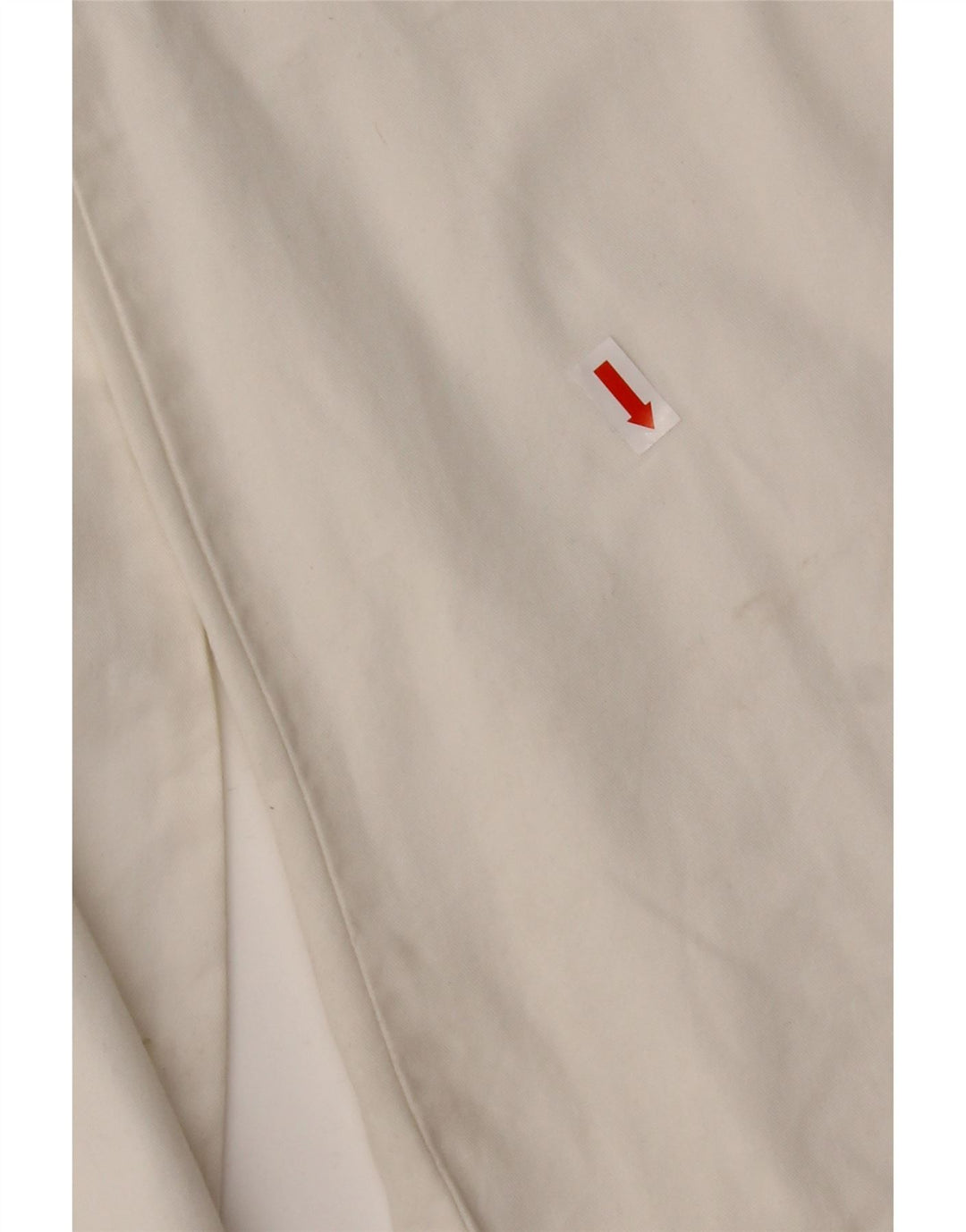 DIESEL Damen-Chinohose mit lockerer Passform, W28, L31, weiße Baumwolle