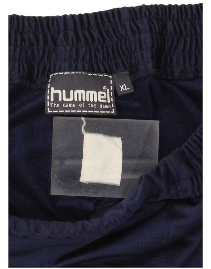 Hummel Herren-Trainingshose XL, Marineblau, Polyester