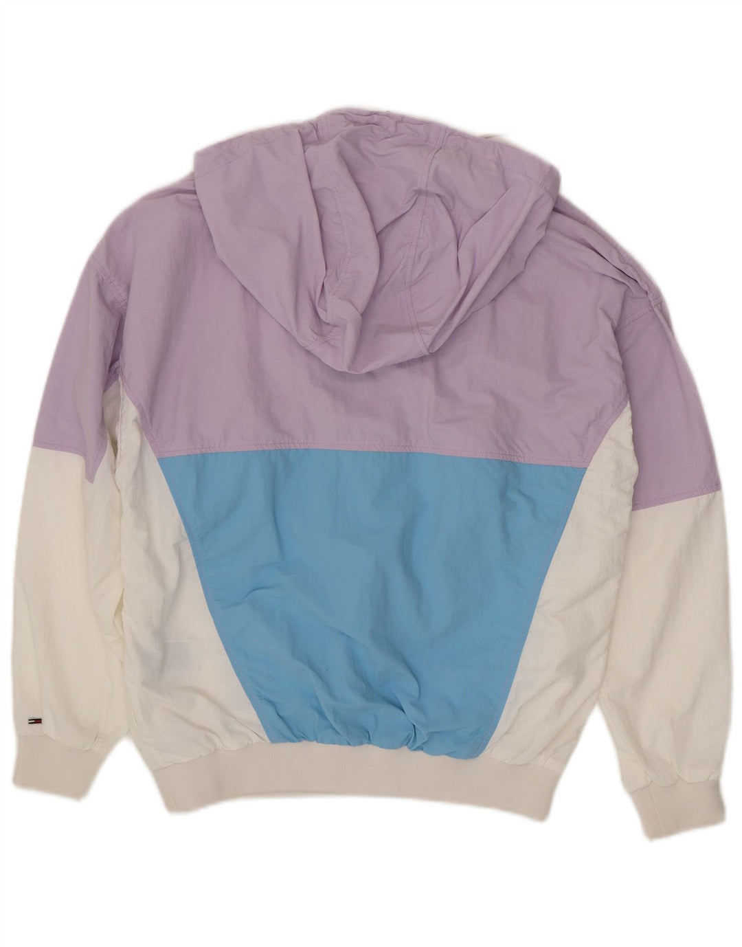 TOMMY HILFIGER Womens Graphic Anorak Jacket UK 6 XS Multicoloured