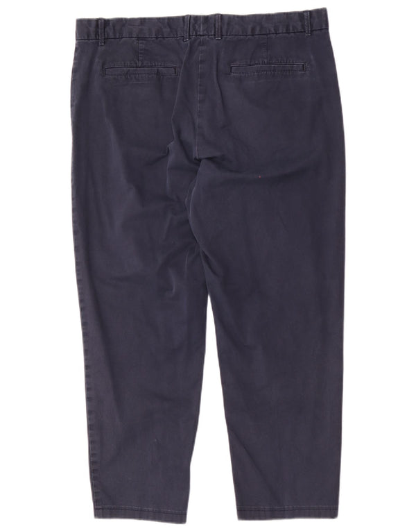 Gap gerade Chino-Hose für Damen, US 12, Größe L, W36, L25, Marineblau, Baumwolle