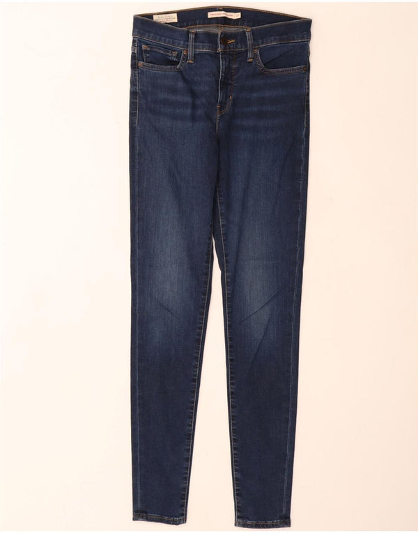 LEVI'S Damen Skinny Jeans W27 L30 Blaue Baumwolle