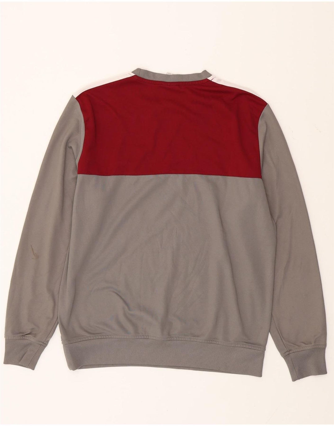 NEW ERA Herren Cooperstown Sweatshirt Pullover Large Grau Farbblock
