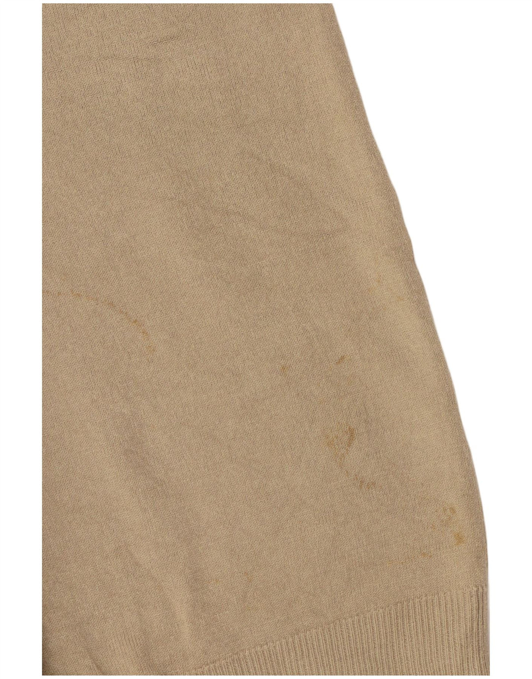 Marks & Spencer Herren Autograph Pullover mit V-Ausschnitt, Small, Beige, Acryl