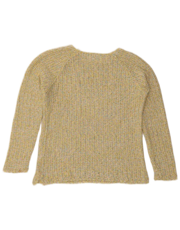 Zara Mädchen-Pullover mit U-Boot-Ausschnitt, 13–14 Jahre, Gelb