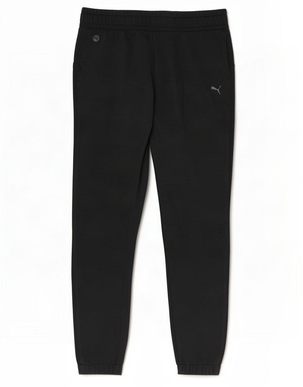 Puma Damen Trainingshose Jogger UK 16 Large Schwarz Baumwolle