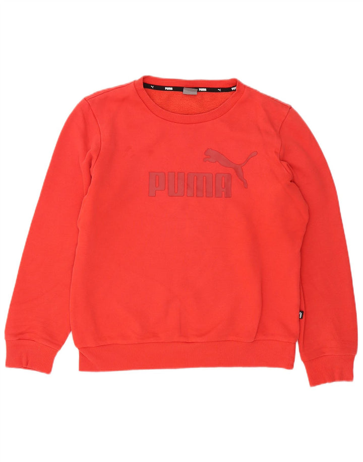Puma Herren Grafik-Sweatshirt, Pullover, Größe S, Rot