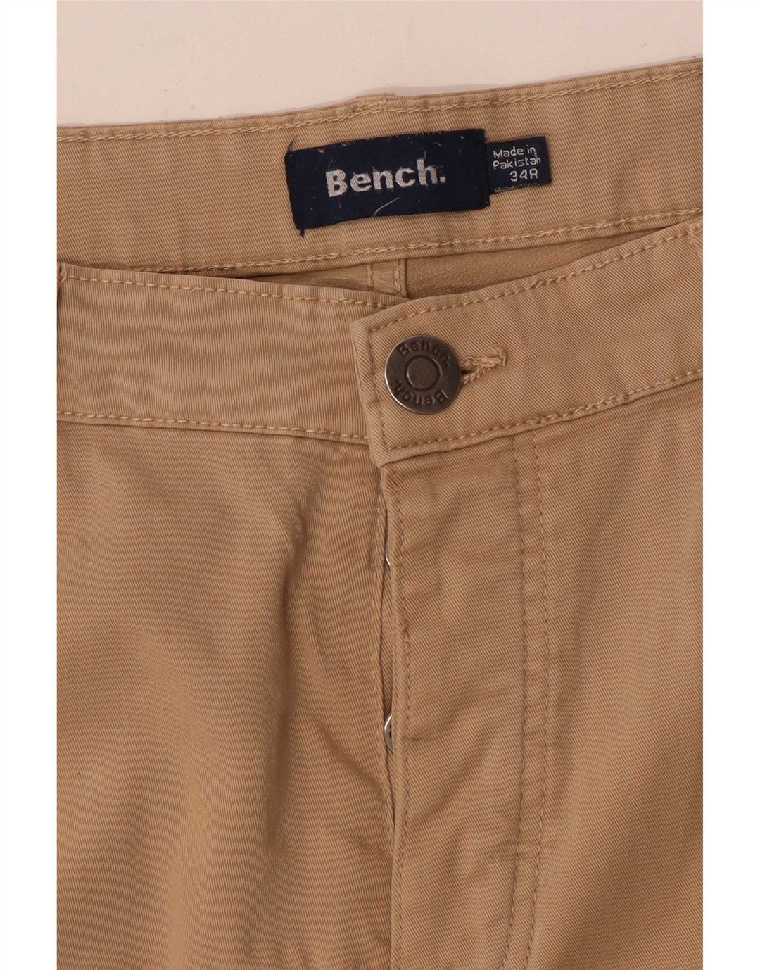 Bench Slim Freizeithose für Herren, W34, L32, Beige