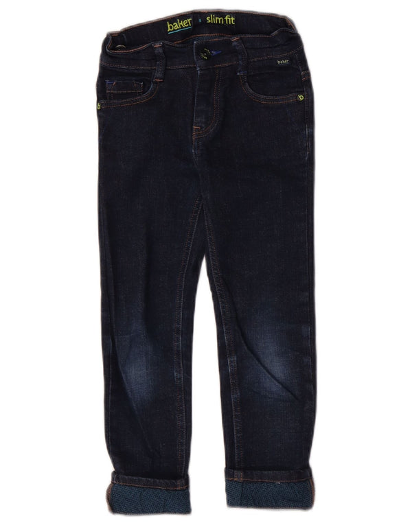Ted Baker Slim-Jeans für Jungen, 5–6 Jahre, W20 L20, marineblaue Baumwolle