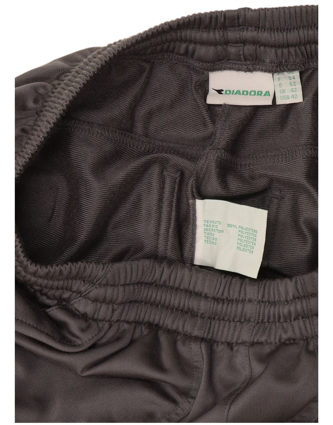 Diadora Herren-Trainingshose 2XL Grau Polyester