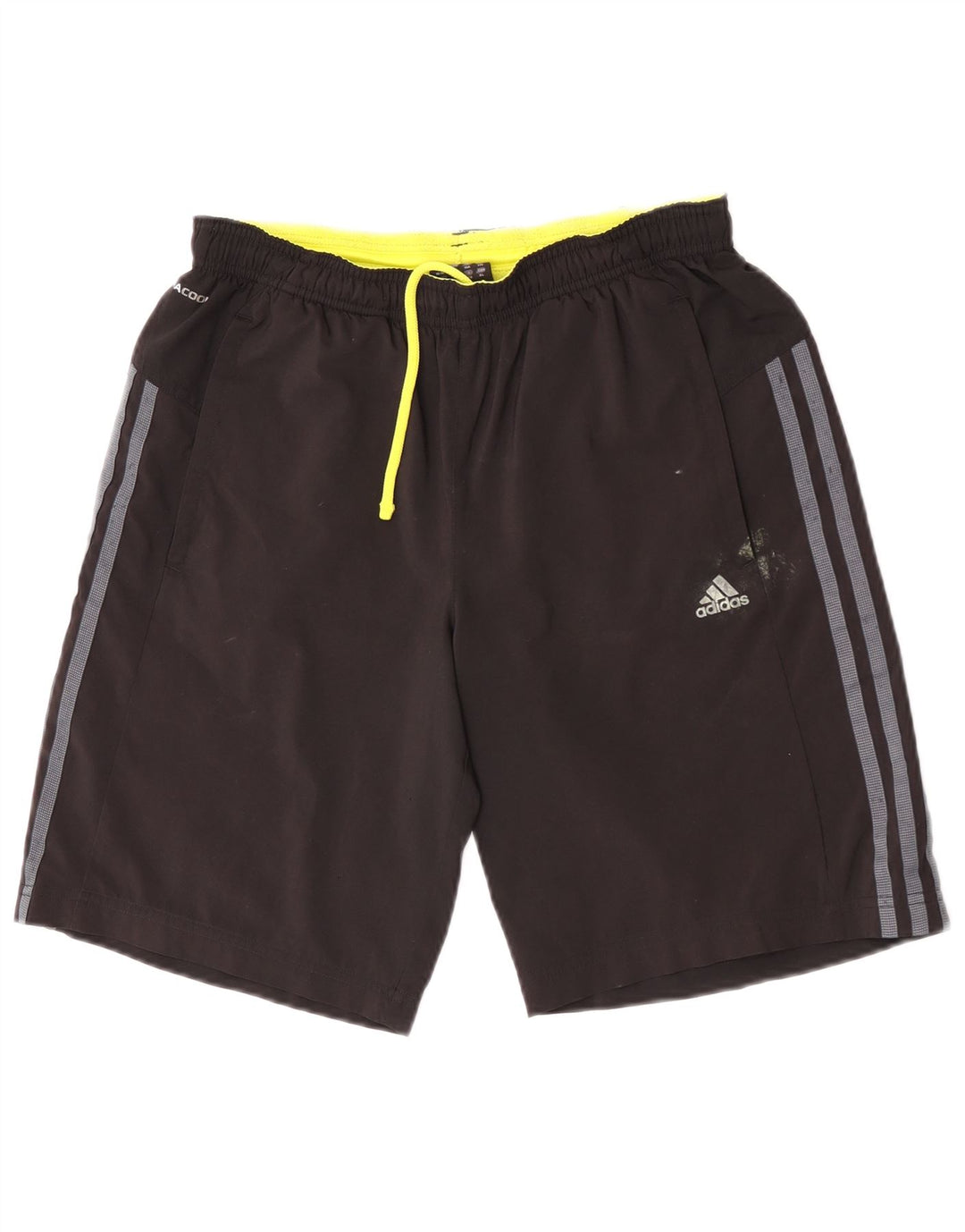 Adidas Jungen Climacool Sportshorts 15–16 Jahre, schwarzes Polyester