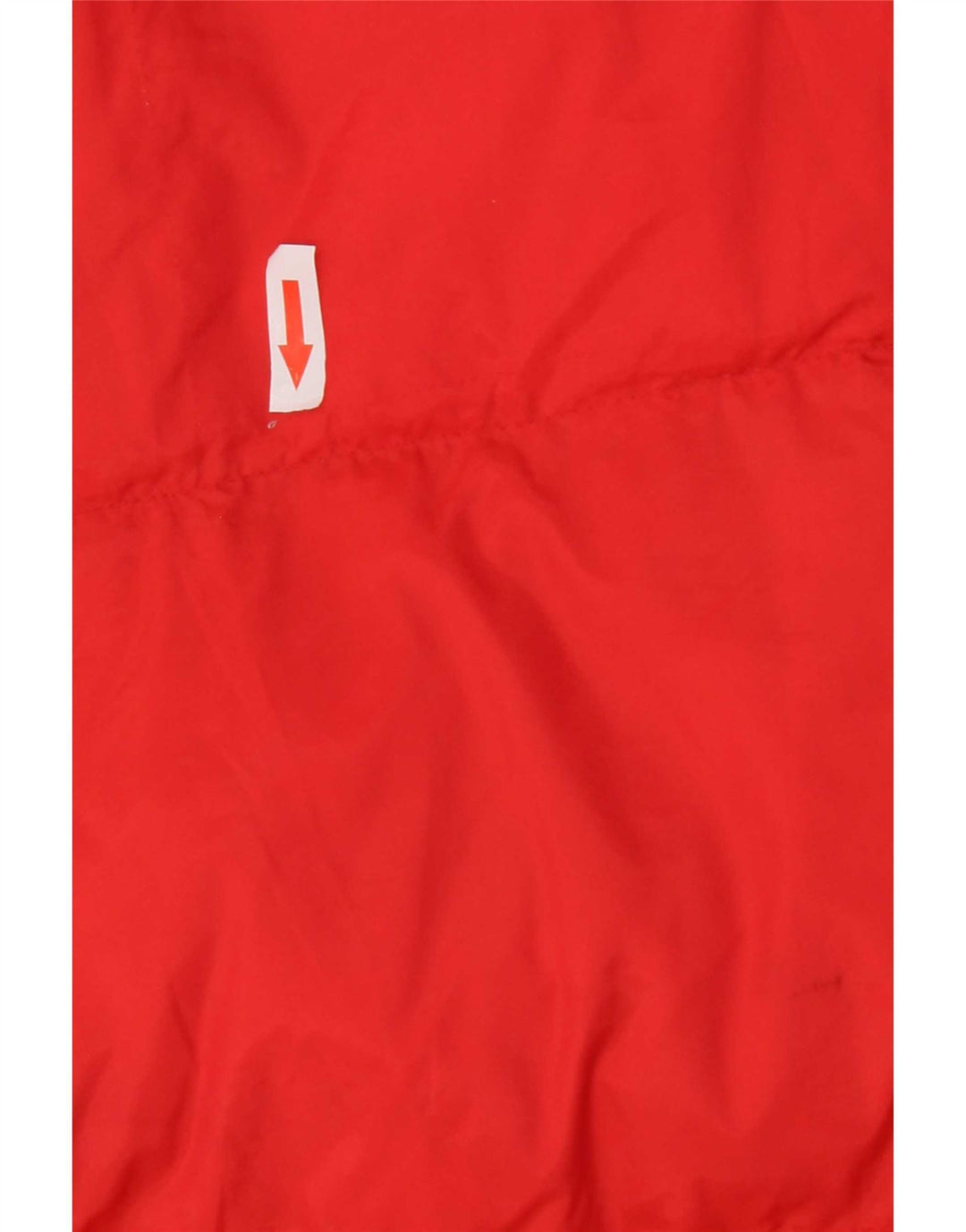 Kejo gepolsterte Herrenjacke mit Kapuze, UK 36, kleines rotes Nylon