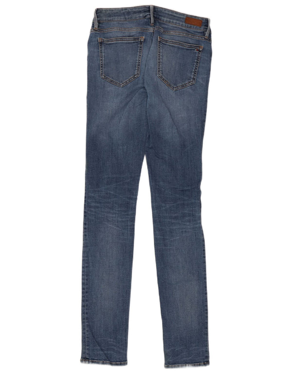 Tommy Hilfiger Damen Milan LW Slim Jeans W28 L34 Blaue Baumwolle