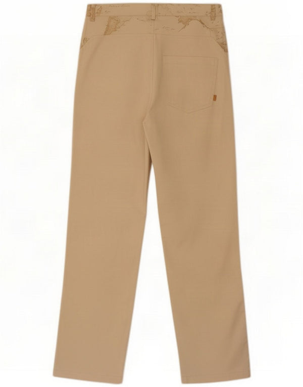 ALVIERO MARTINI Mädchen gerade Freizeithose 13–14 Jahre XL W28 L31 Beige