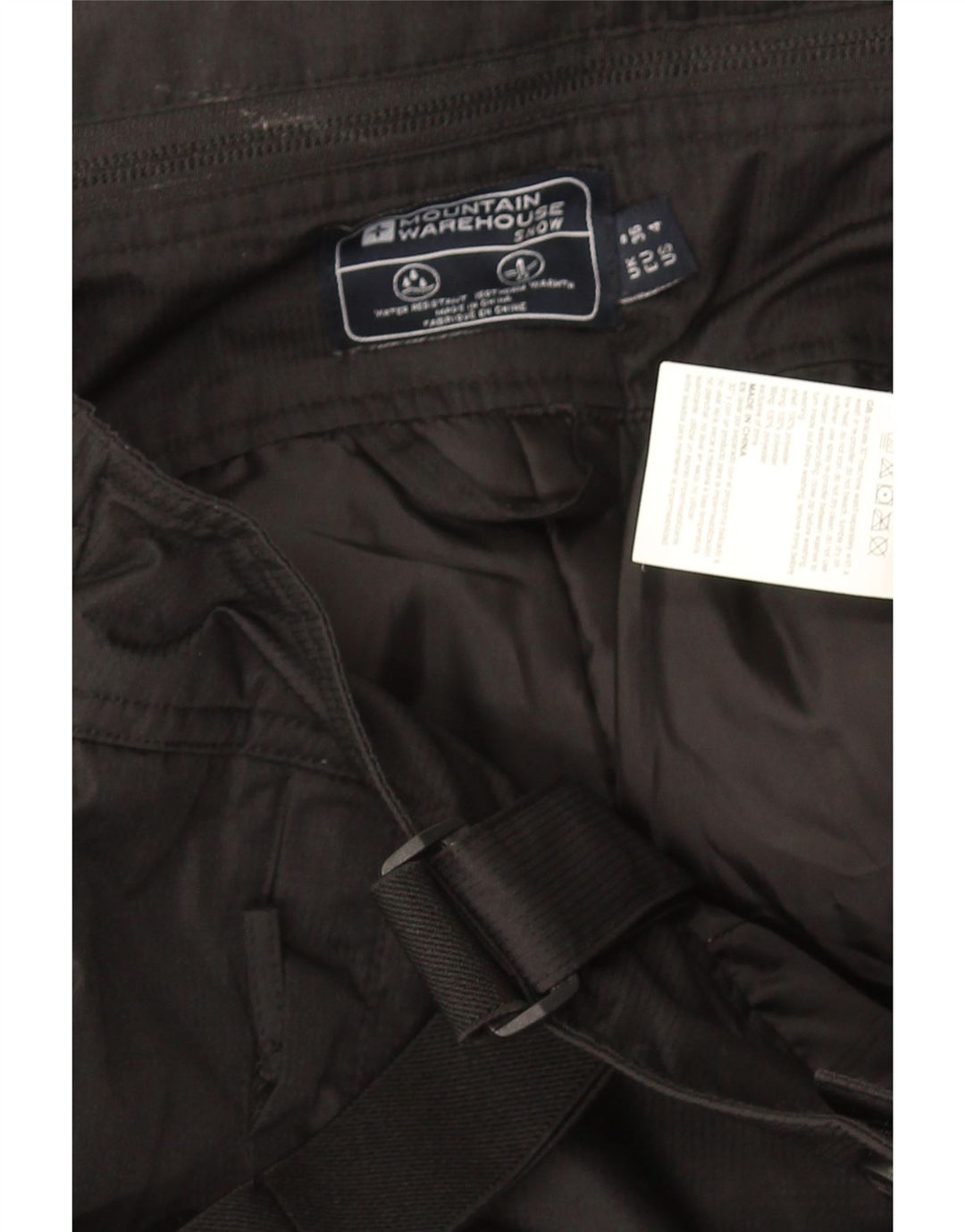 Mountain Warehouse Damen-Latzhose, Skihose, Größe S, Schwarz