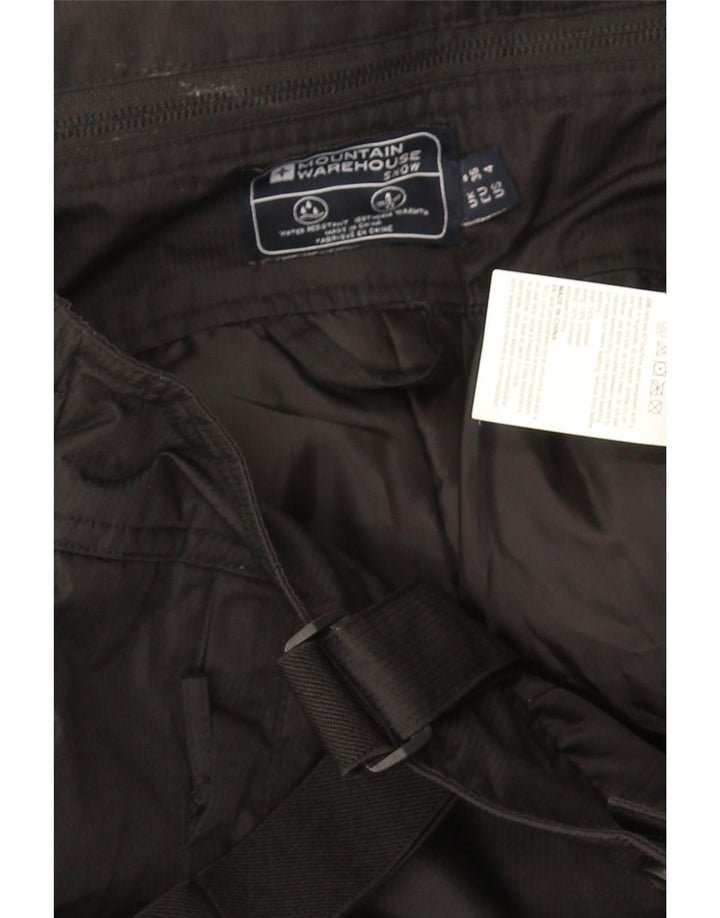 Mountain Warehouse Damen-Latzhose, Skihose, Größe S, Schwarz