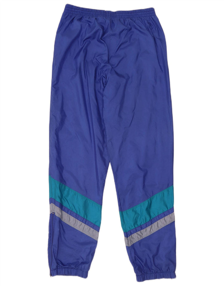 Leopard Herren-Trainingshose, Jogginghose, UK 40/42, mittelblau, Farbblock