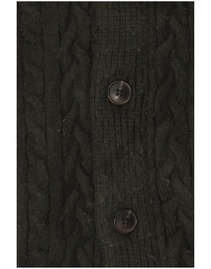 Marks & Spencer Herren-Cardigan-Pullover, mittleres Khaki, Polyester