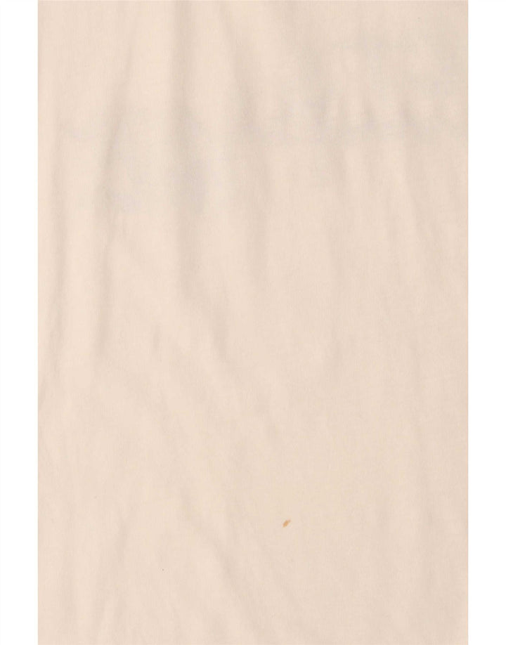 Champion Herren-T-Shirt mit Grafik, Größe L, aus weißer Baumwolle