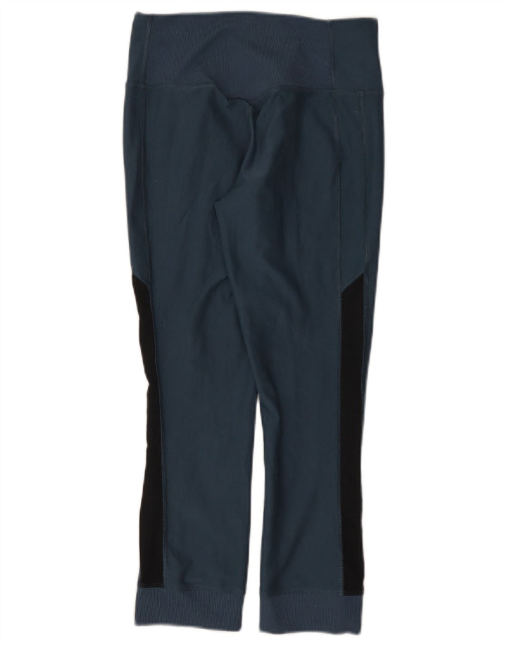 Nike Damen Dri Fit Leggings UK 4 XS Marineblau Polyester