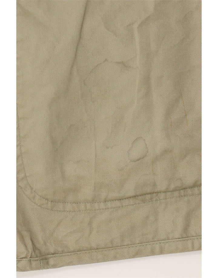 Univers Herren Utility Gilet IT 46 Small Khaki Baumwolle