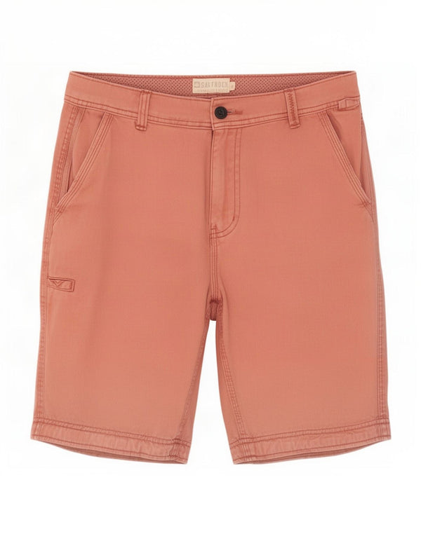 Saltrock Herren Cargoshorts Medium W32 Rosa Baumwolle