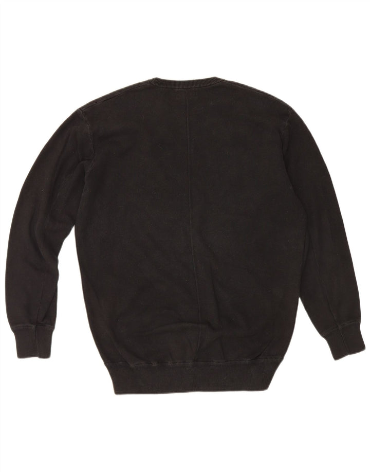 Zara Herren Sweatshirt Pullover Medium Schwarz
