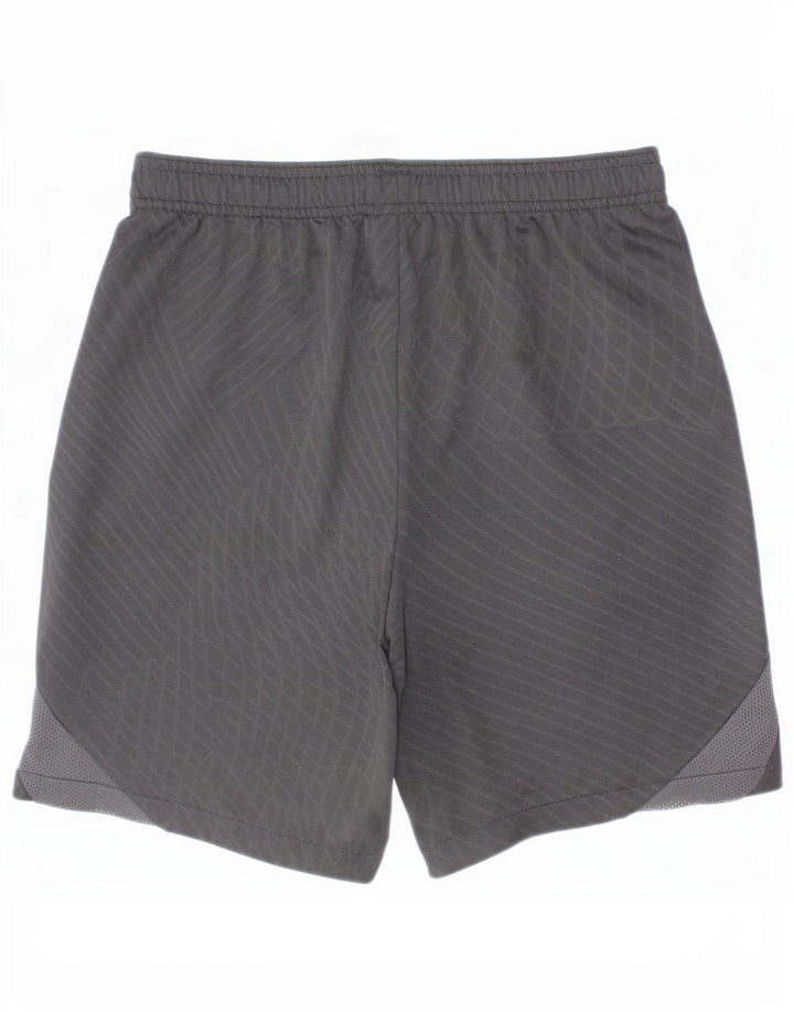 Nike Dri Fit Sportshorts für Jungen, 12–13 Jahre, groß, schwarz, kariert, Polyester