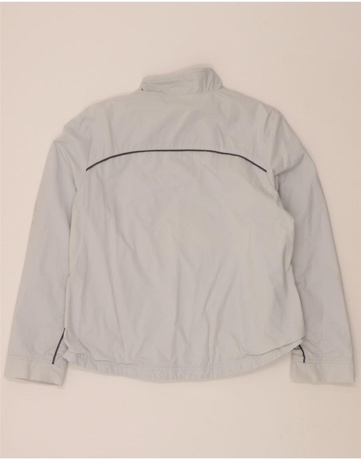 NIKE Womens Tracksuit Top Jacket UK 14/16 Large Blue Polyester Vintage Nike and Second-Hand Nike from Messina Hembry 