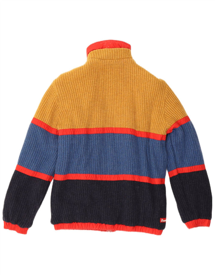 BRUNIK Womens Reversible Jacket IT 46 Large Red Cotton