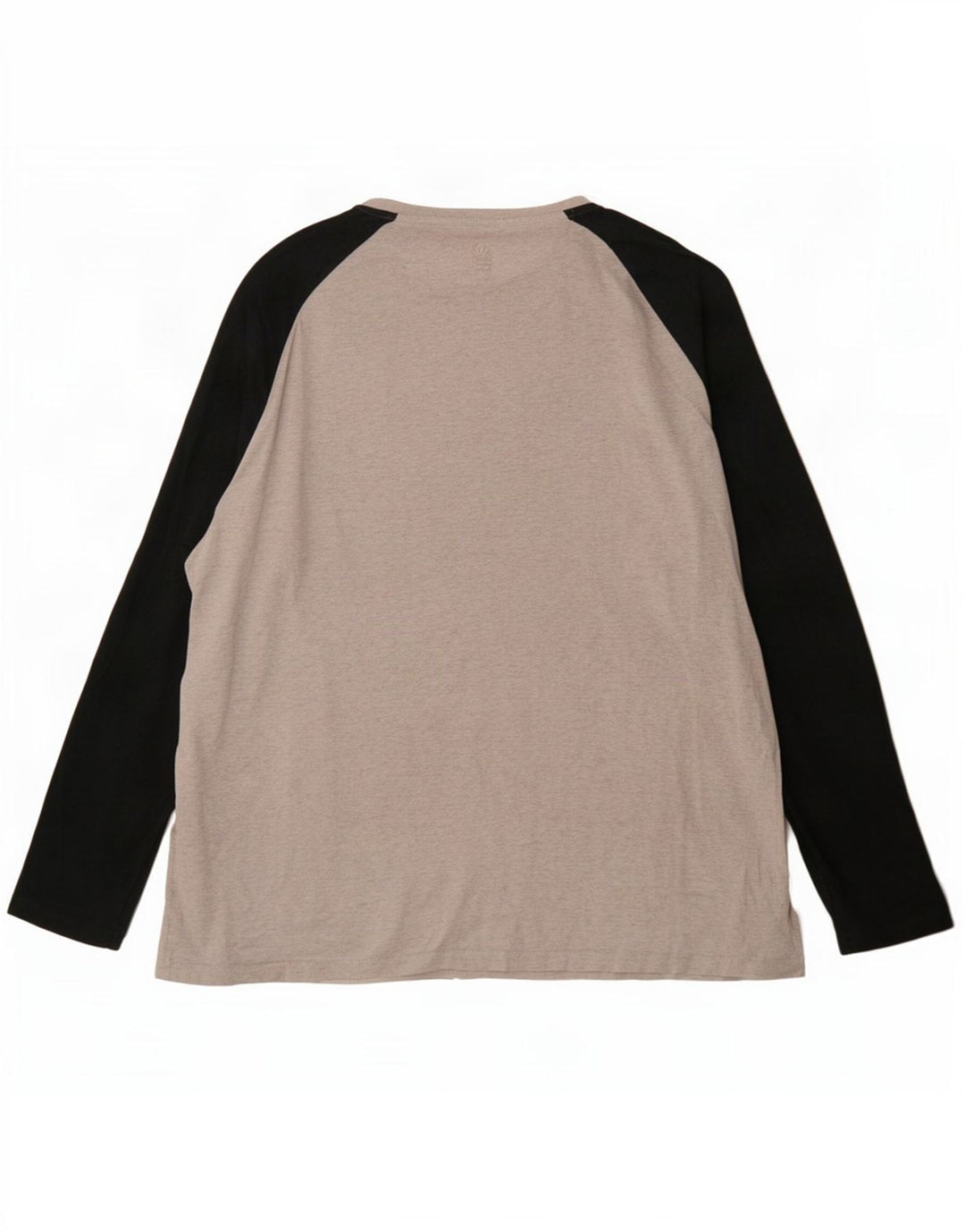 Fat Face Herren-Top, langärmelig, 2XL, Grau, Colourblock-Baumwolle
