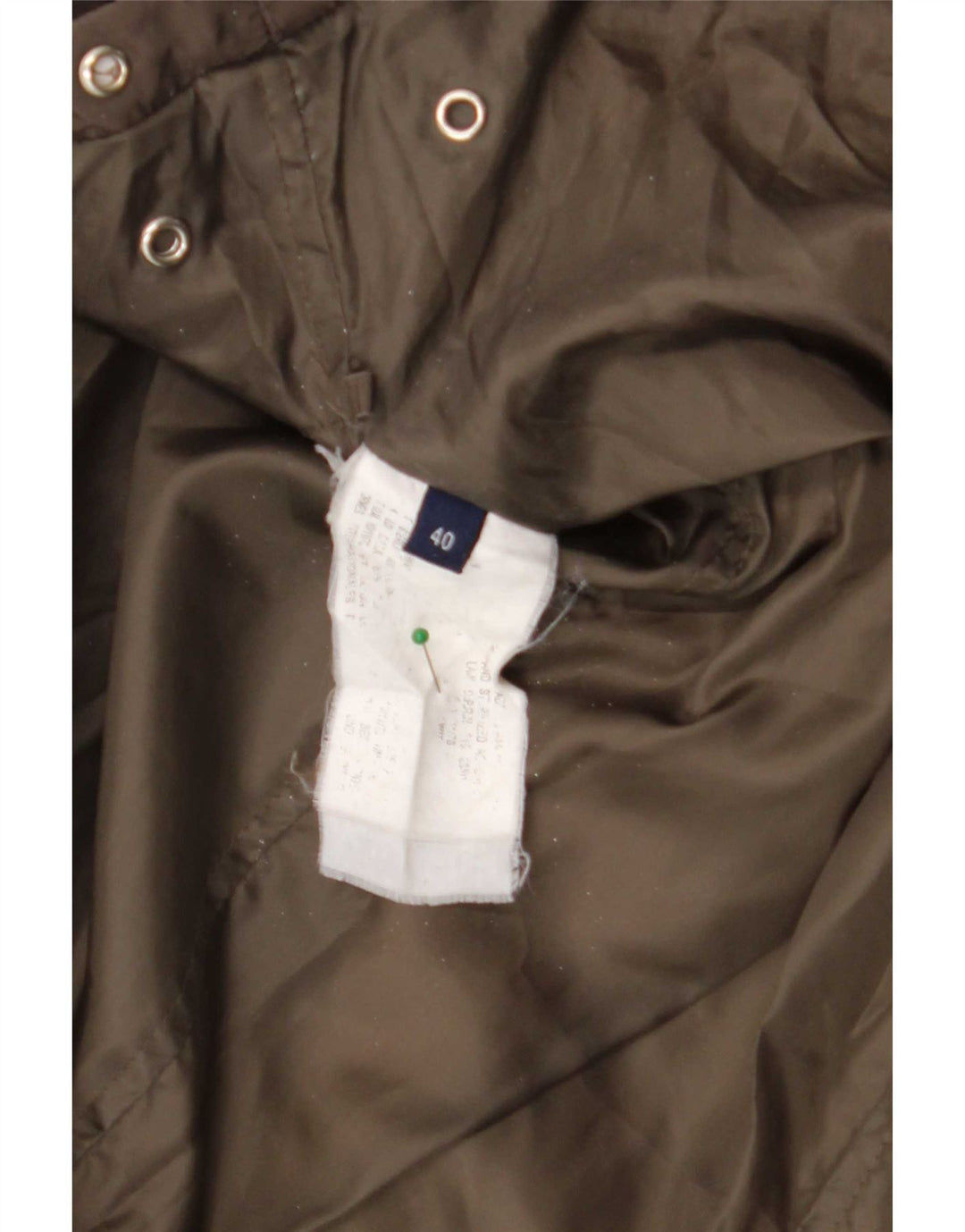 Trussardi Wattierter Damenmantel mit Kapuze IT 40 Small Braun