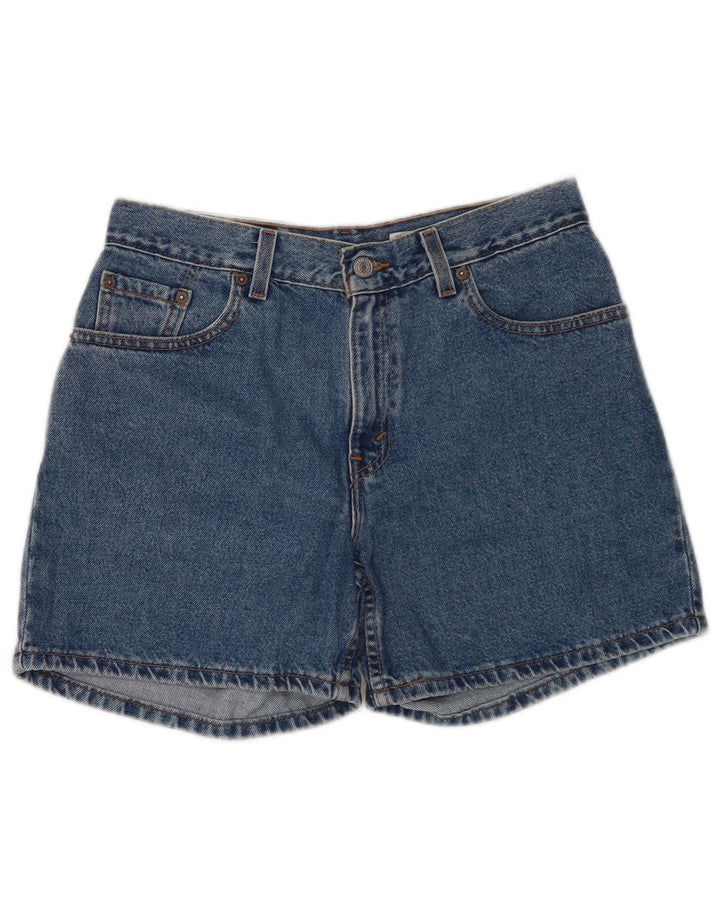 Levi's Damen 555 Denim Shorts US 8 Medium W28 Blaue Baumwolle
