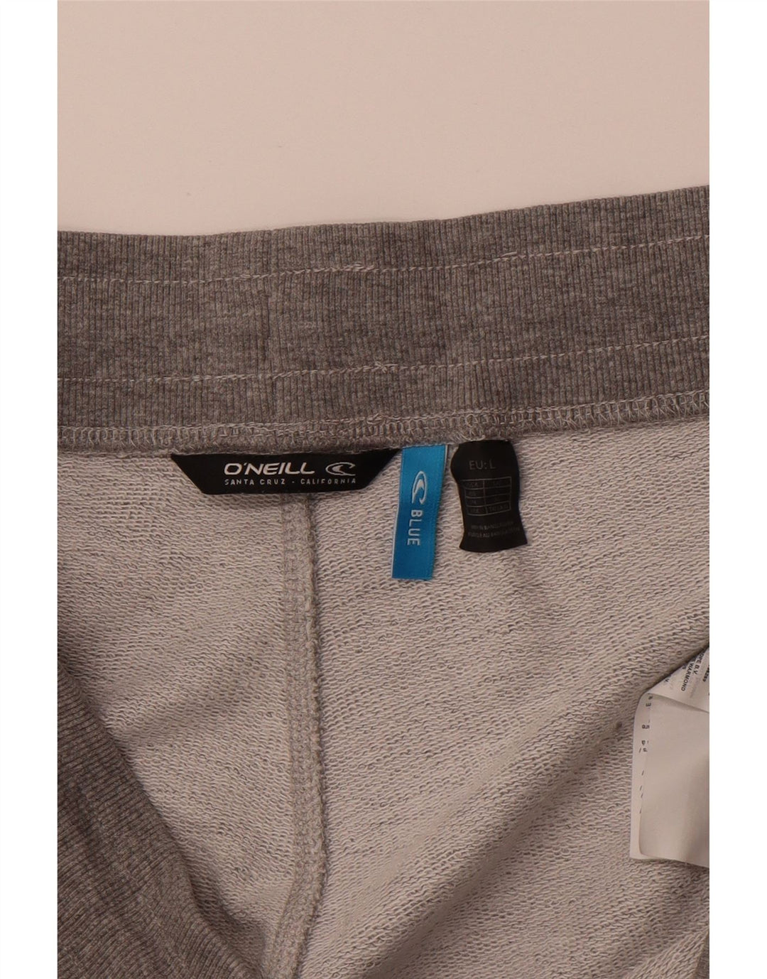 O'NEILL Mens Tracksuit Trousers Joggers Large  Grey Cotton