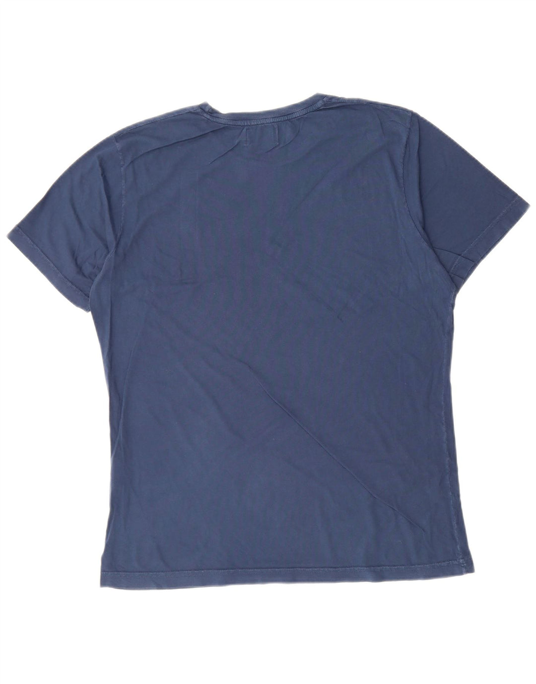 CONVERSE Mens Graphic T-Shirt Top Large Navy Blue Cotton