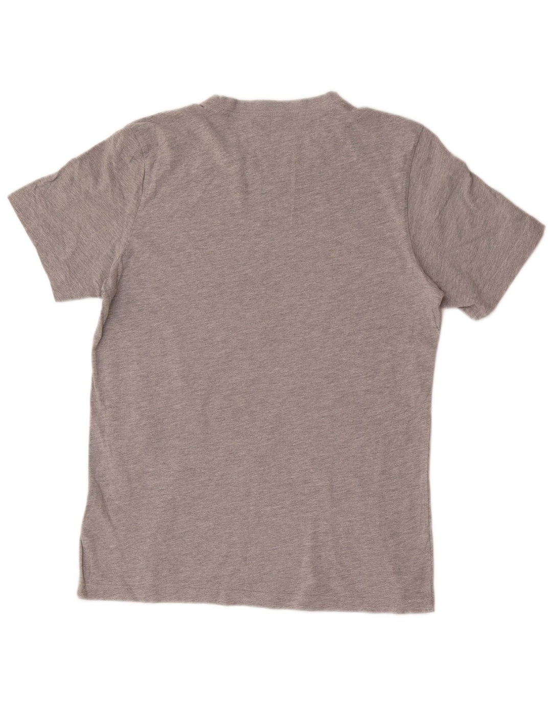 Adidas Herren Grafik-T-Shirt aus mittelgrauer Baumwolle