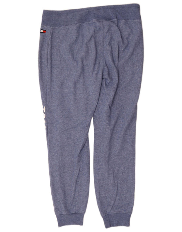 Tommy Hilfiger Damen Trainingshose Jogger UK 14 Large Blue Sports